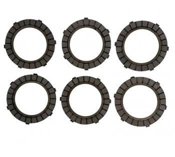 Kupplungslam.,Kupplungssch. DKW RT200,RT200H,RT250/1,RT250H,6St